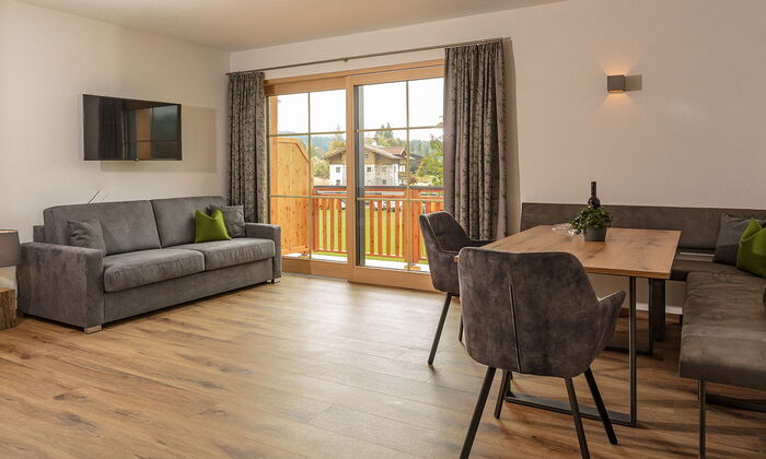 Living room in Apartment West