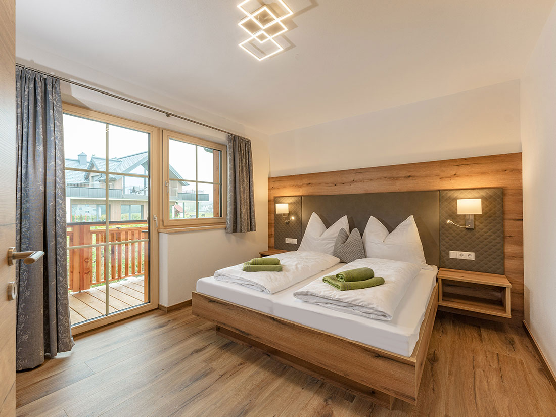 Schlafzimmer: gemütlich und modern