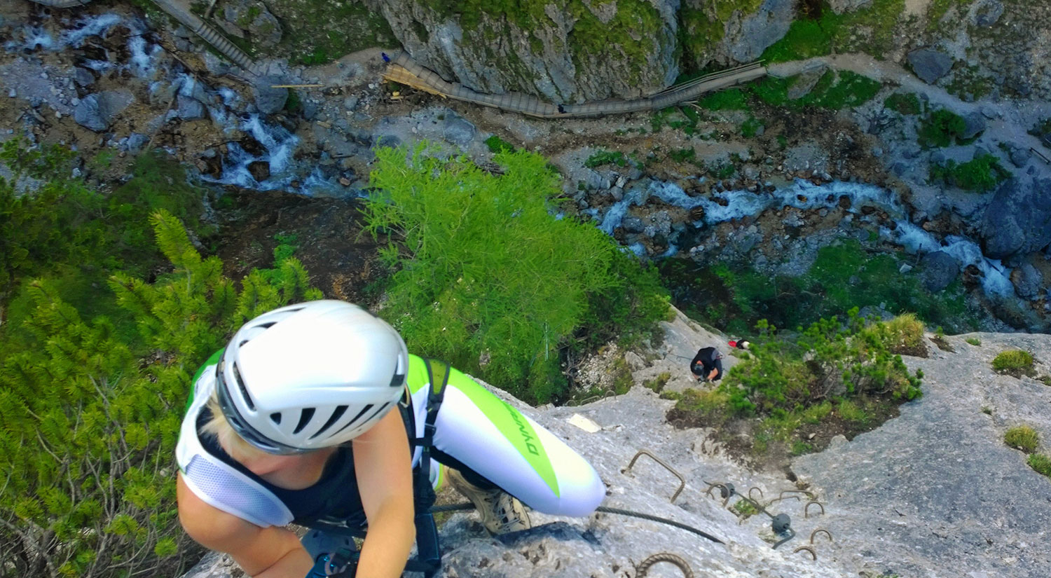 Nervenkitzel in der Silberkarklamm