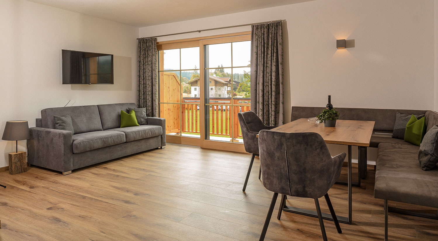 Wohzimmer im Appartement West